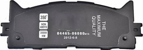 WXQP 40173 - Тормозные колодки, дисковые, комплект autospares.lv