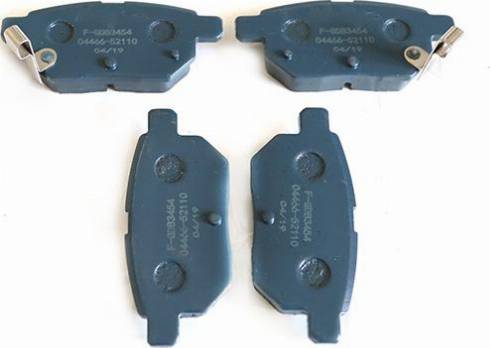 WXQP 42929 - Тормозные колодки, дисковые, комплект autospares.lv