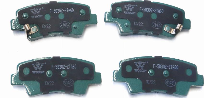 WXQP 42112 - Тормозные колодки, дисковые, комплект autospares.lv