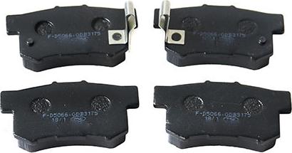 WXQP 42233 - Тормозные колодки, дисковые, комплект autospares.lv