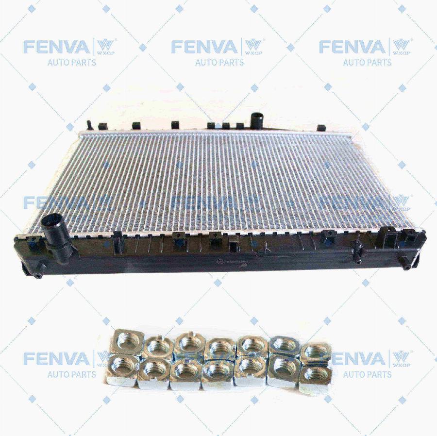 WXQP 550455 - Радиатор, охлаждение двигателя autospares.lv