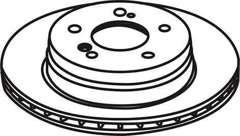 WXQP 140139 - Тормозной диск autospares.lv