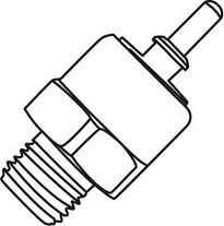 WXQP 150517 - Датчик, температура охлаждающей жидкости autospares.lv