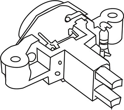 WXQP 150151 - Регулятор напряжения, генератор autospares.lv