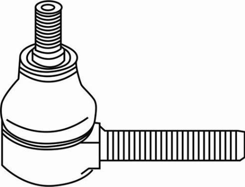 WXQP 160549 - Наконечник рулевой тяги, шарнир autospares.lv