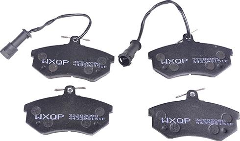 WXQP 340227 - Тормозные колодки, дисковые, комплект autospares.lv
