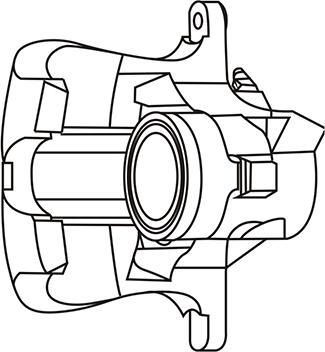 WXQP 341091 - Тормозной суппорт autospares.lv