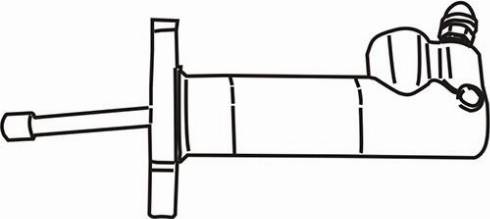 WXQP 341059 - Рабочий цилиндр, система сцепления autospares.lv