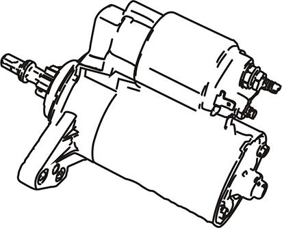 WXQP 350155 - Стартер autospares.lv