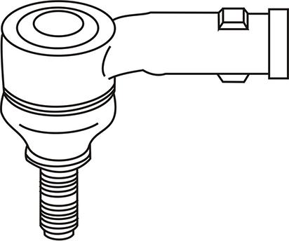 WXQP 361519 - Наконечник рулевой тяги, шарнир autospares.lv