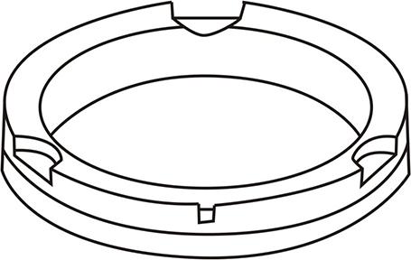 WXQP 380137 - Подшипник качения, опора стойки амортизатора autospares.lv