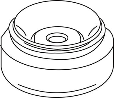 WXQP 380761 - Опора стойки амортизатора, подушка autospares.lv