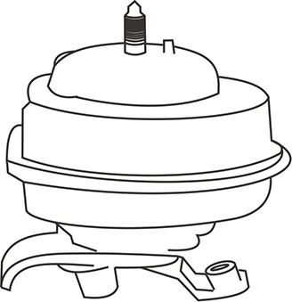 WXQP 381131 - Подушка, опора, подвеска двигателя autospares.lv