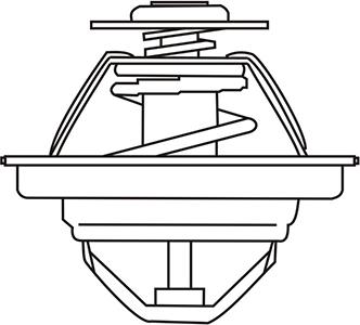 WXQP 320205 - Термостат охлаждающей жидкости / корпус autospares.lv