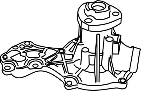 WXQP 320749 - Водяной насос autospares.lv