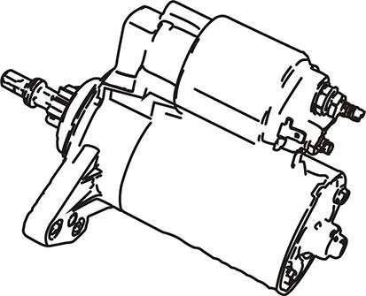 WXQP 250129 - Стартер autospares.lv