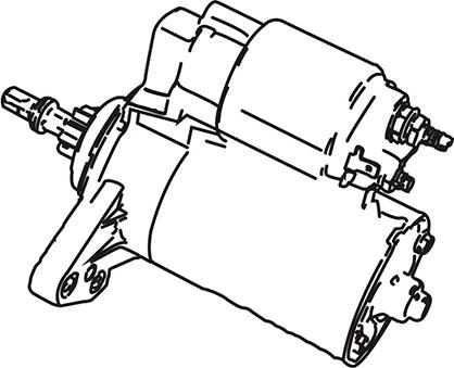 WXQP 250121 - Стартер autospares.lv