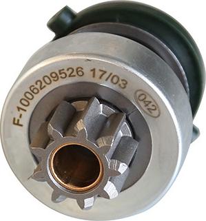 WXQP 250295 - Ведущая шестерня, бендикс, стартер autospares.lv