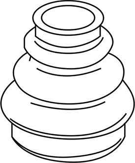 WXQP 280477 - Пыльник, приводной вал autospares.lv
