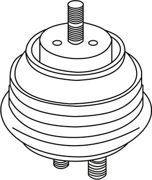 WXQP 280285 - Подушка, опора, подвеска двигателя autospares.lv