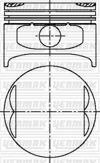 Yenmak 31-03447-000 - Поршень autospares.lv