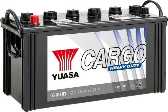 Yuasa 618HD - Стартерная аккумуляторная батарея, АКБ autospares.lv