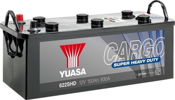 Yuasa 622SHD - Стартерная аккумуляторная батарея, АКБ autospares.lv