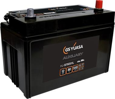Yuasa HJ-S75D31L - Стартерная аккумуляторная батарея, АКБ autospares.lv
