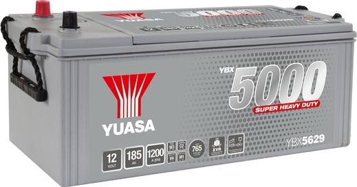 Yuasa YBX5629 - Стартерная аккумуляторная батарея, АКБ autospares.lv