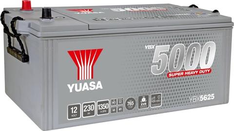 Yuasa YBX5625 - Стартерная аккумуляторная батарея, АКБ autospares.lv