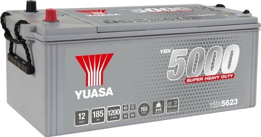 Yuasa YBX5623 - Стартерная аккумуляторная батарея, АКБ autospares.lv