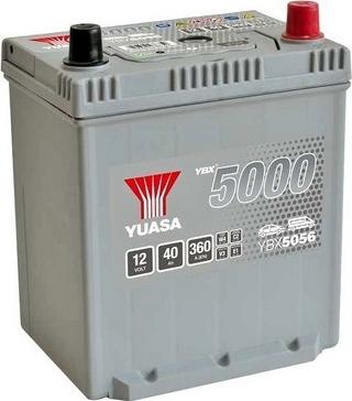Yuasa YBX5056 - Стартерная аккумуляторная батарея, АКБ autospares.lv
