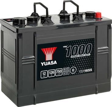 Yuasa YBX1655 - Стартерная аккумуляторная батарея, АКБ autospares.lv