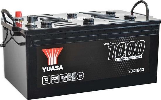 Yuasa YBX1632 - Стартерная аккумуляторная батарея, АКБ autospares.lv