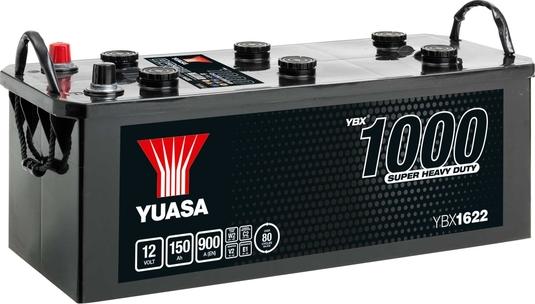 Yuasa YBX1622 - Стартерная аккумуляторная батарея, АКБ autospares.lv