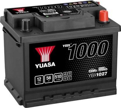 Yuasa YBX1027 - Стартерная аккумуляторная батарея, АКБ autospares.lv