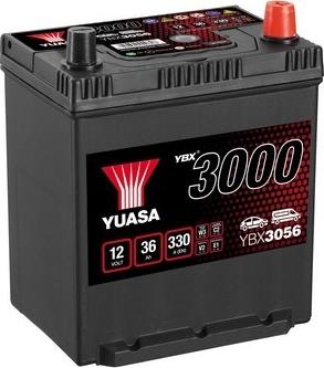 Yuasa YBX3056 - Стартерная аккумуляторная батарея, АКБ autospares.lv
