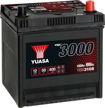 Yuasa YBX3108 - Стартерная аккумуляторная батарея, АКБ autospares.lv