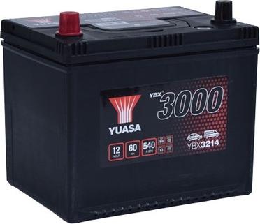 Yuasa YBX3214 - Стартерная аккумуляторная батарея, АКБ autospares.lv