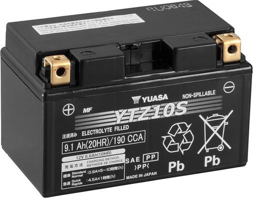 Yuasa YTZ10S - Стартерная аккумуляторная батарея, АКБ autospares.lv