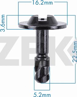 Zekkert BE-3784 - Болт autospares.lv