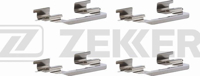 Zekkert BR-1496 - Комплектующие для колодок дискового тормоза autospares.lv