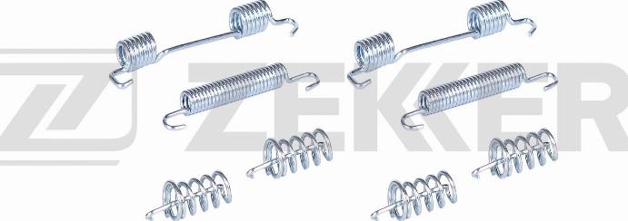 Zekkert BR-3263 - Комплектующие для колодок дискового тормоза autospares.lv