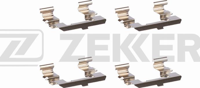 Zekkert BR-3284 - Комплектующие для колодок дискового тормоза autospares.lv