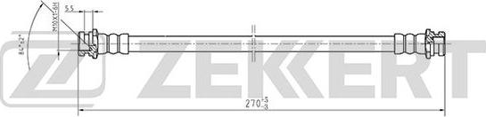 Zekkert BS-9415 - Тормозной шланг autospares.lv