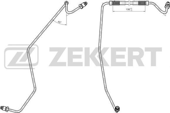 Zekkert BS-9482 - Тормозной шланг autospares.lv