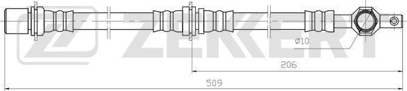 Zekkert BS-9517 - Тормозной шланг autospares.lv