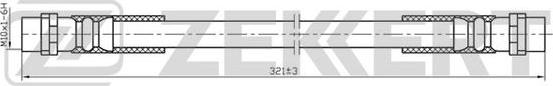 Zekkert BS-9051 - Тормозной шланг autospares.lv