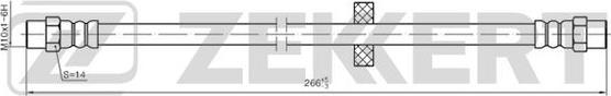 Zekkert BS-9053 - Тормозной шланг autospares.lv