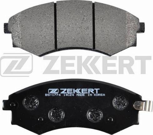 Zekkert BS-1774 - Тормозные колодки, дисковые, комплект autospares.lv